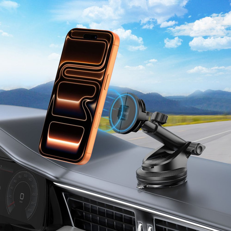 TECH-PROTECT N62 2IN1 UNIVERSAL & MAGNETIC MAGSAFE DASHBOARD & VENT CAR MOUNT BLACK