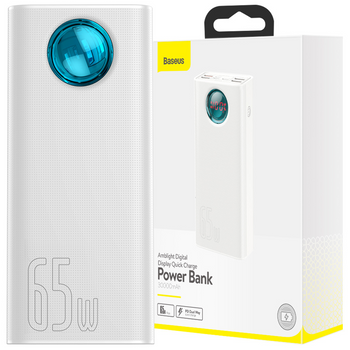 Baseus Amblight powerbank 65W 30000mAh Overseas Edition biały (PPLG000102)