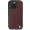 BMW BMHMP16X23RDDR iPhone 16 Pro Max6.9 czerwony/red hardcase Sign Leather Diamond Metal Logo MagSafe