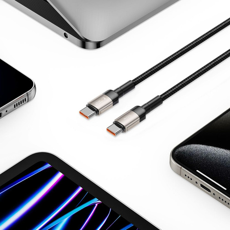 TECH-PROTECT KABEL USB-C 100W PD DO TELEFONÓW ANDROID 200CM WYSOKA SZYBKOŚĆ