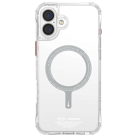 Skinarma etui Saido iPhone 16 Plus 6.7 Magnetic Charging przezroczysty/clear