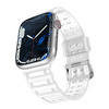 Strap Triple Protection pasek Apple Watch SE, 8, 7, 6, 5, 4, 3, 2, 1 (41, 40, 38 mm) opaska bransoleta przezroczysty
