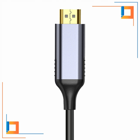 CO2 ADAPTER HDMI DO DISPLAYPORT 1.4 KABEL HDMI - DP FHD 240HZ 4K 60HZ HDR