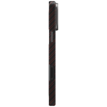 Etui UNIQ Keva EDGE do iPhone 17 Pro Max Magclick Charging pomarańczowy