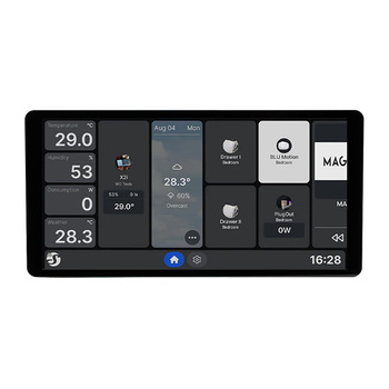 Panel sterowania 6.95” Shelly Wall Display X2i WiFi/BLU (srebrny)