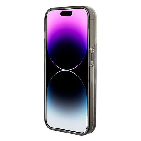 KARL LAGERFELD ETUI LIQUID GLITTER DO IPHONE 15 14 13 6.1 Z CHOUPETTE