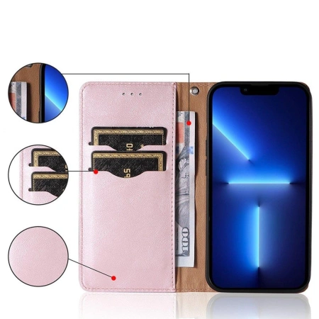 HURTEL POKROWIEC MAGNETYCZNY DO SAMSUNG GALAXY A12 5G PORTFEL Z MINI SMYCZĄ