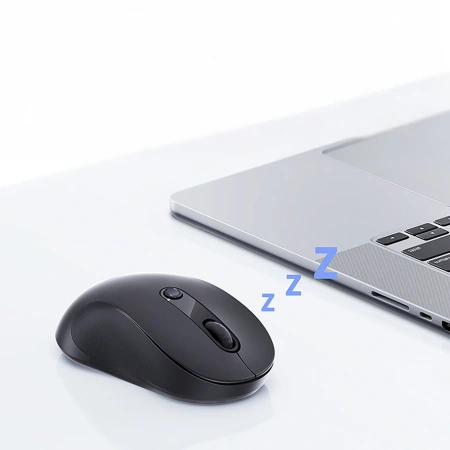 Mysz bezprzewodowa Baseus F02 ergonomiczna Bluetooth - czarna