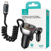 USAMS ŁADOWARKA 60W DO IPHONE 12 13 14 1XUSB 1XUSB-C Z KABLEM USB-C 30W PD