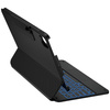 Etui Typecase Edge + z klawiaturą do iPad Air 13" 2024/2025 włókno węglowe