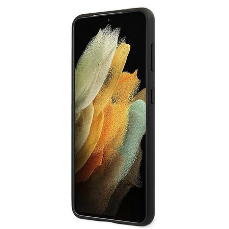 Karl Lagerfeld KLHCS21MSAKICKCBK S21+ G996 czarny/black hardcase Saffiano Ikonik Karl&Choupette Head