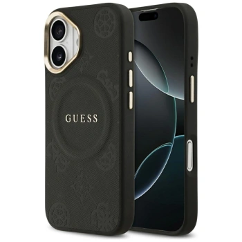 GUESS ETUI PEONY HOT STAMP MAGSAFE DO IPHONE 17 CASE DESIGN LUKSUSOWE