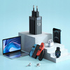 £adowarka Mcdodo mini GaN 2X USB/USB-C PD QC - 47W czarna