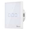SONOFF WŁĄCZNIK ŚWIATŁA WIFI 3-KANAŁOWY DOTYKOWY Z RF 433 DO SYSTEMÓW SMART