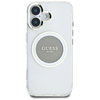 GUESS ETUI CASE DO IPHONE 16 DO MAGSAFE Z LOGO CLASSIC METAL COLORED CIRCLE