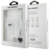 KARL LAGERFELD ETUI HARDCASE TRANSPARENTNE DO IPHONE 16 PRO 6.3 CHOUPETTE