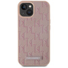 KARL LAGERFELD ETUI LEATHER MONOGRAM DO IPHONE 15 PRO DO MAGSAFE LOGO