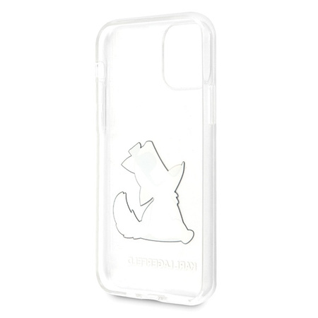 KARL LAGERFELD KLHCN61CFNRC ETUI DO IPHONE 11 6,1 Xr Z WZOREM CHOUPETTE FUN