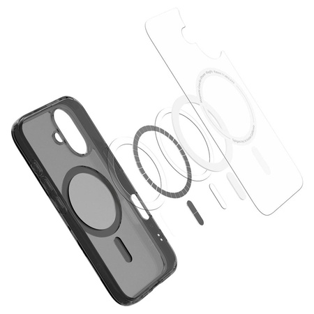 SPIGEN CASE ULTRA HYBRID DO IPHONE 16 DO MAGSAFE Z OCHRONĄ PRZED