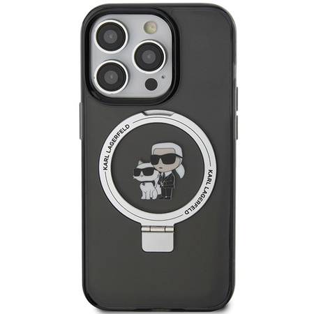 KARL LAGERFELD ETUI HARDCASE DO IPHONE 13 PRO 6.1 RING STAND DO MAGSAFE
