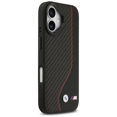 BMW ETUI M CARBON LINE LOGO DO IPHONE 17 MAGSAFE LUKSUSOWA OCHRONA