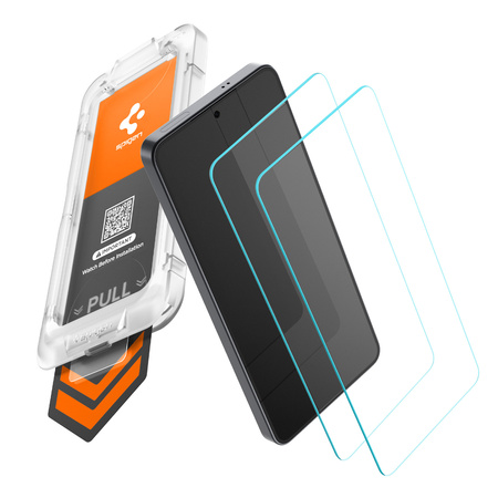 Spigen Glass tR EZ Fit Pro HD 2 Pack, transparency - Samsung Galaxy S26