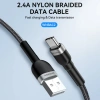 WOZINSKY KABEL USB-A DO USB-C 2.4A 2M DO TELEFONÓW APPLE SZYBKIE ŁADOWANIE