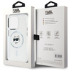 KARL LAGERFELD CASE DO IPHONE 15 PRO 6.1 DO MAGSAFE Z METALOWYM CHOUPETTE
