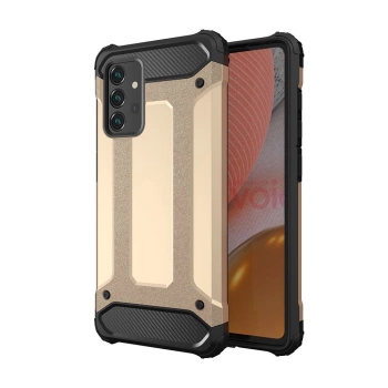 HURTEL ETUI PANCERNE HYBRYDOWE DO SAMSUNG GALAXY A36 ZŁOTE WYSOKA
