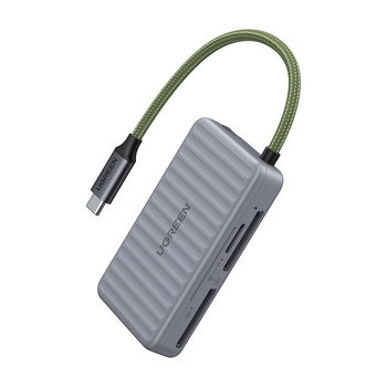 UGREEN CZYTNIK KART USB-C 2XSD 1XTF DO TELEFONÓW QI Z PRĘDKOŚCIĄ