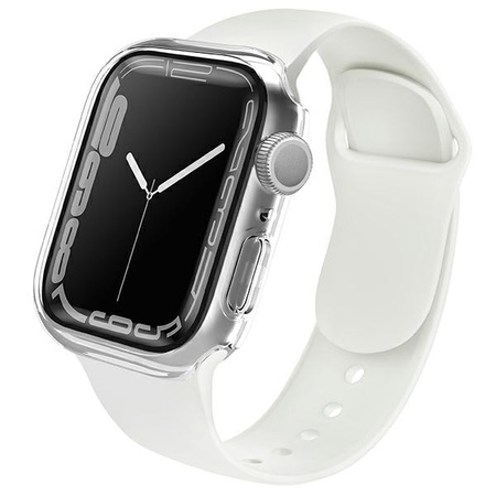 UNIQ ETUI DO APPLE WATCH 7 8 9 41MM PASKI Z OCHRONĄ I PRZEZROCZYSTYM CASEM