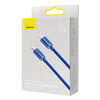 Baseus Crystal Shine Series kabel przewód USB do szybkiego ładowania i transferu danych USB Typ C - Lightning 20W 1,2m niebieska (CAJY000203)