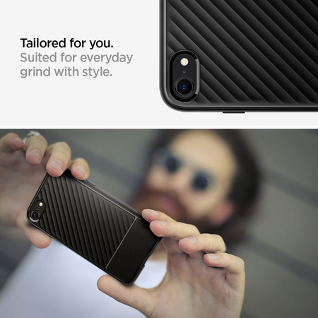 SPIGEN ETUI CASE DO IPHONE 7 8 SE 2020 2022 CORE ARMOR OCHRONNE MATTE BLACK