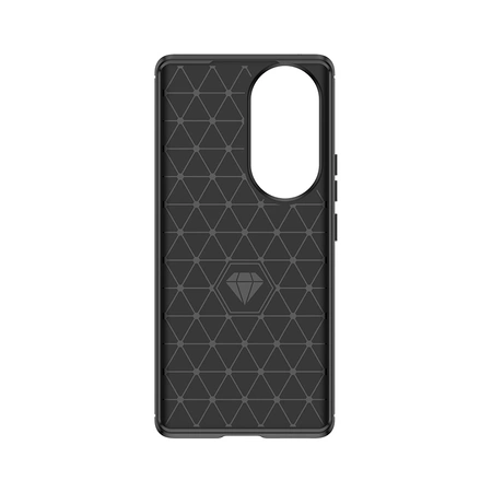 HURTEL ETUI SILIKONOWE CARBON CASE DO HONOR 90 ELASTYCZNE POKROWIEC CZARNY