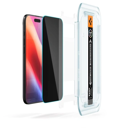SPIGEN SZKŁO PRYWATYZUJĄCE GLAS.TR EZ FIT 2-PACK DO IPHONE 17 AIR OCHRONA