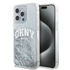 DKNY POKROWIEC HARDCASE LIQUID GLITTER DO IPHONE 15 PRO MAX Z LOGO WIELKIM