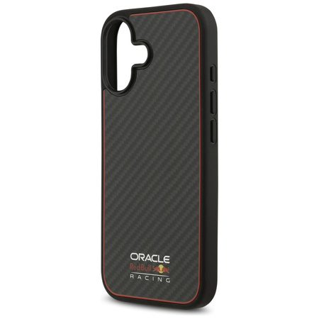 Etui Red Bull Kevlar Logo Matt MagSafe   do iPhone 17 czarny