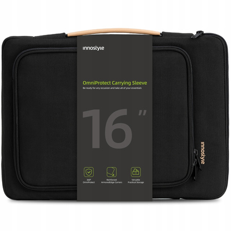 INNOSTYLE TORBA NA LAPTOPA 16 WODOODPORNA ETUI CASE OMNIPROTECT CZARNA