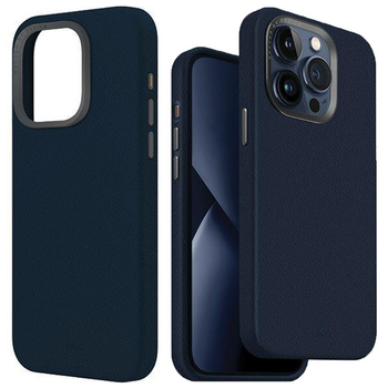 UNIQ etui Lyden iPhone 15 Pro Max 6.7" Magclick Charging granatowy/navy blue