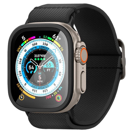 SZKŁO HARTOWANE SPIGEN GLAS.TR SLIM PRO APPLE WATCH ULTRA (49 MM) BLACK