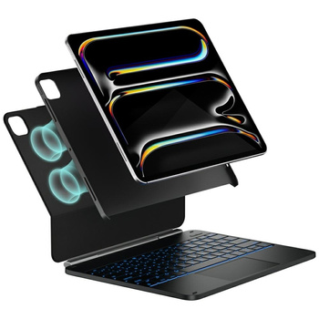 Etui Typecase Edge + z klawiaturą do     iPad Pro 13" 2024/2025 czarny