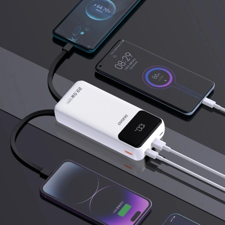 DUDAO POWERBANK K15PRO 20000MAH 22.5W PD DO LIGHTNING USB-C USB-A