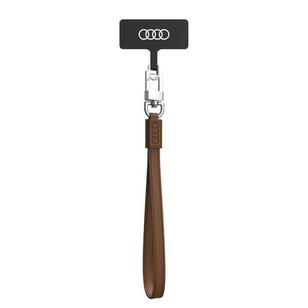 AUDI SMYCZ DO TELEFONU 28CM 10MM LEATHER UNIWERSALNA AU-HSLSL-GT/D1-BN