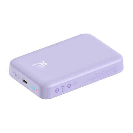 BASEUS POWERBANK MAGNETYCZNY 10000MAH DO MAGSAFE USB-C 20W TELEFON IPHONE