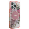 GUESS CASE DO IPHONE 16 PRO MAX 6.9 DO MAGSAFE KWIATOWE WZORY Z TONAL