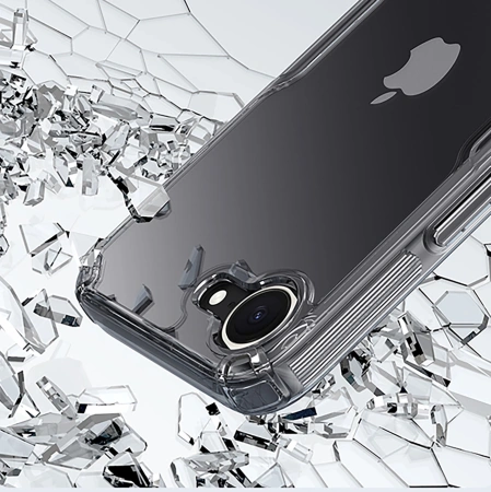 Etui Nillkin Nature Pro na iPhone 16e - przezroczyste