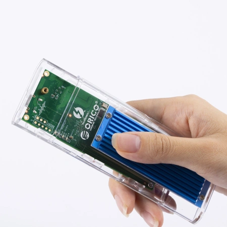 ORICO KIESZEŃ M.2 NVME DO USB-C 10GB/S DO KOMPUTERA PC Z SZYBKIM PRZEJŚCIEM