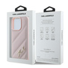 KARL LAGERFELD ETUI HARDCASE DO IPHONE 16 PRO MAX QUILTED SIGNATURE