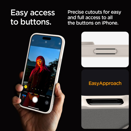 SPIGEN CASE DO MAGSAFE IPHONE 16 PRO MAX OCHRONNE TITANIUM WYSOKIEJ OCHRONY