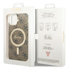 Guess GUHMP13MH4STW iPhone 13 / 14 / 156.1 brązowy/brown hardcase 4G MagSafe